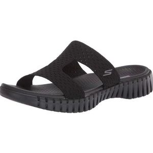 Skechers GoWalk Sandals Black 7